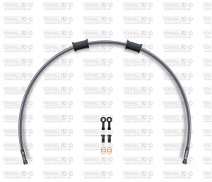 Rear brake hose kit Venhill APR-10001RB POWERHOSEPLUS (1 hose in kit) Clear hoses, black fittings