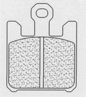 Brake pads CL BRAKES C59 (C55) (2pcs in kit)