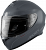 FULL FACE helmet AXXIS DRAKEN ABS solid grey matt XXL
