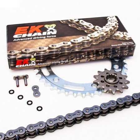 Chain kit EK ORIGINAL EK + JT with SROZ2 chain -most used