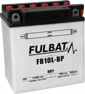 Conventional battery (incl.acid pack) FULBAT Acid pack included