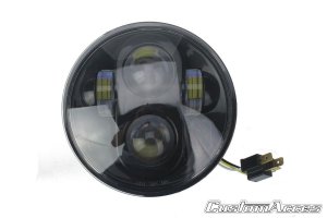 Headlight CUSTOMACCES OVNI black