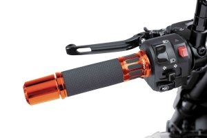 Grips PUIG 5879T RACING orange 119mm