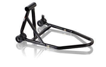 Motorcycle stand PUIG 7360N SIDE STAND black left