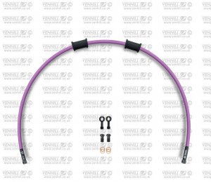 Rear brake hose kit Venhill APR-10001RB-PU POWERHOSEPLUS (1 hose in kit) Purple hoses, black fittings