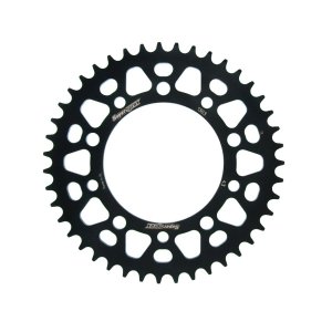 Rear ALU sprocket SUPERSPROX black 43T, 520