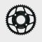 Rear sprocket SUPERSPROX black 47T, 420