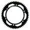 Rear sprocket SUPERSPROX black 51T, 428