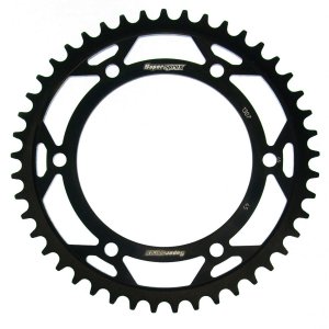 Rear sprocket SUPERSPROX black 45T, 525