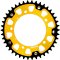 Rear sprocket SUPERSPROX STEALTH gold 42T, 520