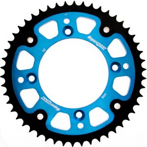 Rear sprocket SUPERSPROX STEALTH blue 50T, 428