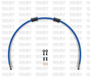 Rear brake hose kit Venhill APR-10001RB-SB POWERHOSEPLUS (1 hose in kit) Solid blue hoses, black fittings