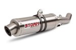 Full exhaust system 2x1 STORM Y.018.LXS GP Stainless Steel