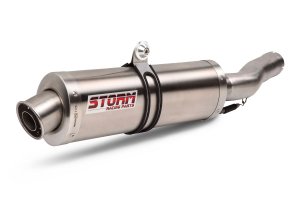 2 BOLT-ON STORM OVAL Stainless Steel
