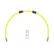 Clutch hose kit Venhill POWERHOSEPLUS (1 hose in kit) Yellow hoses, stainless fittings
