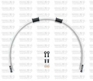 Rear brake hose kit Venhill APR-10001RB-WT POWERHOSEPLUS (1 hose in kit) White hoses, black fittings