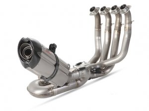 Full exhaust system 4x2x1 MIVV SUONO Stainless Steel / Carbon cap