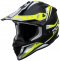 Motocross helmet iXS iXS362 2.0 black matt-yellow fluo M