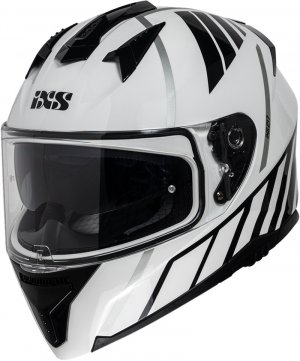 Full face helmet iXS iXS 217 2.0 white-black L