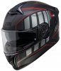 Full face helmet iXS X15056 iXS422 FG 2.1 matt black-red L