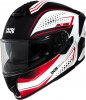 Full face helmet iXS X15058 iXS 422 FG 2.2 white matt-red M