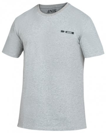 T-Shirt iXS X30100 TEAM grey-black M
