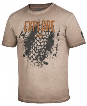 T-Shirt iXS EXPLORING beige XL