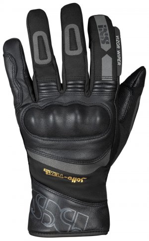 Tour gloves iXS ST-PLUS-SHORT 2.0 black M