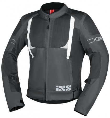 Sports jacket iXS X51063 TRIGONIS-AIR dark grey-grey-white 2XL