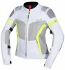 Sports women's jacket iXS X51064 TRIGONIS-AIR light grey-grey-neon yellow DS