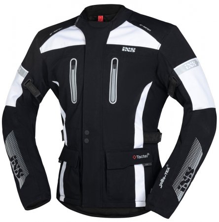 Tour jacket iXS X55044 PACORA-ST black-white L