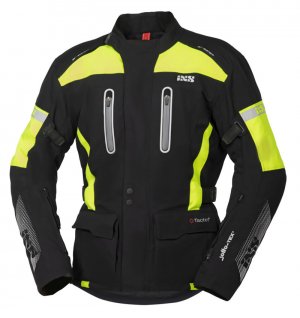 Tour jacket iXS PACORA-ST black-yellow fluo 4XL