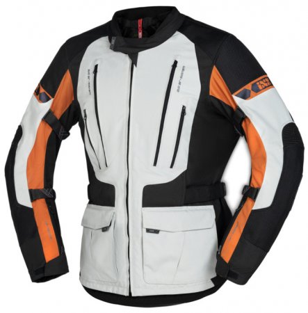 Tour jacket iXS X55056 LENNIK-ST black-light grey-brown M