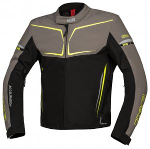 Sport jacket iXS TS-PRO-ST-PLUS black-anthracite-lime S