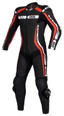 1pc sport suit iXS X70617 RS-800 1.0 black-red-white 52H
