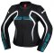 Sport women jacket iXS RS-600 1.0 black-turquoise 38D