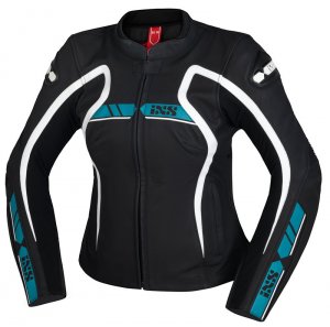 Sport women jacket iXS RS-600 1.0 black-turquoise 40D