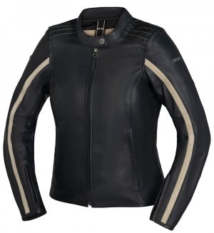 Classic women jacket iXS LD STRIPE black 38D
