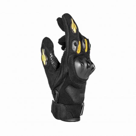 Gloves GMS ZG40708 TIGER black-yellow XL